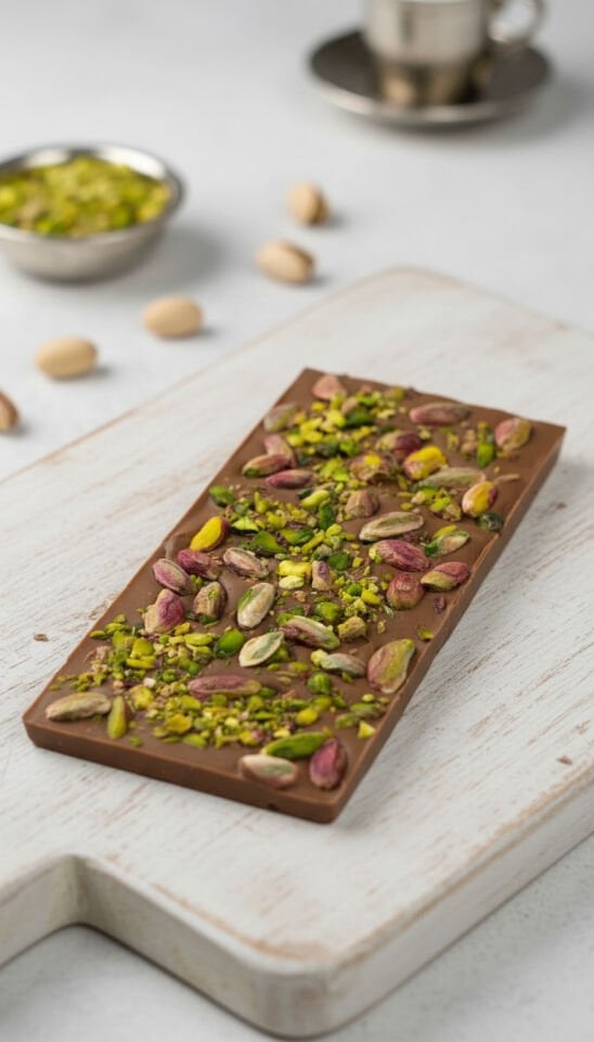 Sütlü Antep Fıstıklı Tablet